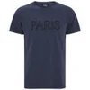 A.P.C. Men's A.P.C. Paris Cotton T-Shirt - Marine - Image 1