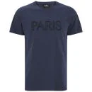 A.P.C. Men's A.P.C. Paris Cotton T-Shirt - Marine
