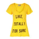 Wildfox Women's Totally For Sure Cher T-Shirt - Bright Yellow Image 1
