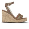 Paul Smith Shoes Women's Magda Leather Wedges - Light Tan Servo Lux - Image 1