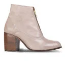 Hudson London Women's Piper Leather Heeled Ankle Boots - Taupe