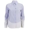 Wood Wood Women's Violetta Shirt - Blue/White - Image 1