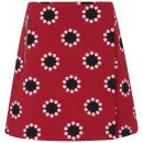 Matthew Williamson Women's Polka Star Wrap Mini Skirt - Heart