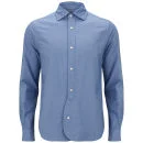 Nigel Cabourn Men's BD Heavy Oxford Cotton Shirt - Sky Blue