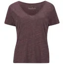 ba&sh Women's Speculi V-Neck Melange T-Shirt - Rubischine Image 1