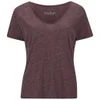 ba&sh Women's Speculi V-Neck Melange T-Shirt - Rubischine - Image 1