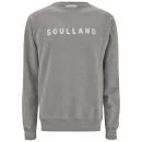 Soulland Men's Capitals Raglan Sweatshirt - Grey/Multi Image 1