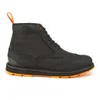 SWIMS Men's Charles Hi-Top Brogue Boots - Black - Image 1