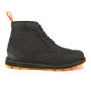 SWIMS Men's Charles Hi-Top Brogue Boots - Black