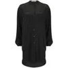 D.EFECT Women's Burnett Winter Silk Shirt - Black - Image 1