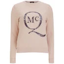 McQ Alexander McQueen Women's Classic Slim Logo Sweatshirt - Tea Rose