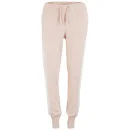 Zoe Karssen Women's Leather Stripe Sweatpants - Pink