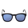 Wildfox Classic Mirror Sunglasses - Black/Blue - Image 1