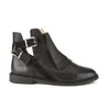 Thakoon Addition Women's Patti2 Buckle Leather/Pony Ankle Boots - Black - Image 1