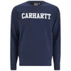 Carhartt Men's College Sweatshirt - Jupiter/White - Image 1
