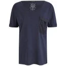 Maison Scotch Women's Pocket T-Shirt - Navy
