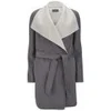 Joseph Women's Lisa Long Double Cashmere Belted Coat - Grey - Image 1