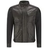 Matchless Men's Brooklands Leather/Wool Blouson Jacket - Black - Image 1