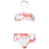Orla Kiely Women's Bikini - White/Fluro Pink - Image 1