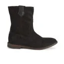 Hudson London Women's Hanwell Suede Slouch Boots - Black Image 1