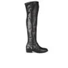 Sol Sana Women's Bass Over the Knee Buckle Leather Boots - Black - Image 1