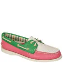 Sperry Women's A/O 2-Eye Boat Shoes - Pink/Green/White