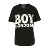 Boy London Women's Boy Silver Foil Tee - Black - Image 1