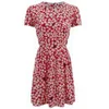 Sonia by Sonia Rykiel Women's Silk Print Dress - Red/Cream - Image 1