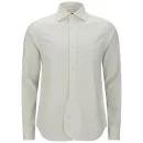 Nigel Cabourn Men's BD Heavy Oxford Cotton Shirt - White Image 1