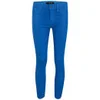 J Brand Women's Mid-Rise Skinny Fit Capri Jeans - Lacquered Breakwater - Image 1