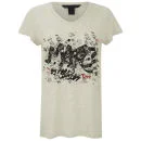 Marc by Marc Jacobs Women's Tag T-Shirt - Light Grey