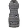 Matthew Williamson Women's Star Jacquard Embroidered Dress - Black/White - Image 1