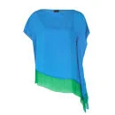 Joseph Women's 3583 Ines Silk Top - Turquoise