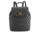 Love Moschino Women's Quilted Backpack - Black