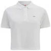 Lacoste Live Women's Cropped Polo Shirt - White - Image 1