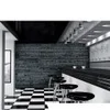 Black and Grey Slate Effect Wall Mural - Image 1