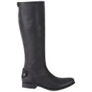 Frye Women's Melissa Button Knee High Leather Boots - Black Image 1