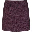 YMC Women's Tweed Mini Skirt - Pink