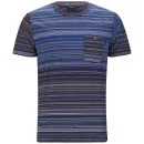 Paul Smith Jeans Men's External Stitch Pocket Cotton T-Shirt - Navy Image 1