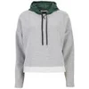 T by Alexander Wang Women's French Terry Hooded Sweatshirt - White - Image 1