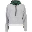 T by Alexander Wang Women's French Terry Hooded Sweatshirt - White