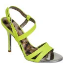 Sam Edelman Women's Abbott Neon Strappy Sandals - Lime Image 1