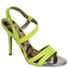 Sam Edelman Women's Abbott Neon Strappy Sandals - Lime - Image 1