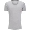 J.Lindeberg Men's Axtell Scoop T-Shirt - Light Grey - Image 1