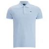 Scotch & Soda Men's Classic Garment Dyed Pique Polo Shirt - Blue - Image 1