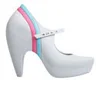 Karl Lagerfeld for Melissa Women's Ginga Rainbow Heels - Dove Grey - Image 1