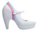 Karl Lagerfeld for Melissa Women's Ginga Rainbow Heels - Dove Grey