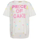 Wildfox Women's Piece of Cake Cobain Knit T-Shirt - Clean White Image 1