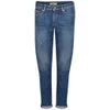 Levi's Made & Crafted Women's Mid Rise Marker Tapered Fresca Worn in Boyfriend Jeans - Medium Indigo - Image 1