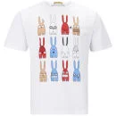 Peter Jensen Men's 12 Rabbits Cotton T-Shirt - White Image 1